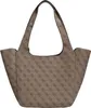 GUESS Shopper Handtasche Calista Latte Logo : Latte Logo Produktbild-Vorschau 8