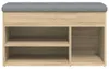 vidaXL Estantería para zapatos Sonoma, roble, 82 x 32 x Vista previa de la imagen del producto 5