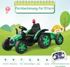 Kinder Elektro Traktor mit abnehmbarem Anhänger & Produktbild-Vorschau 5