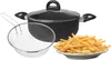 Cheffinger Frittiertopf 3 tlg Induktion Fritteuse mit Sieb  Produktbild-Vorschau 2