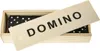 Domino in der Holzkiste - Das klassische Spiel in einer Produktbild-Vorschau 1