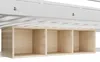 Poschodová posteľ 140 x 200 cm s LED osvetlením, schodiskom Náhľad obrázku produktu 14