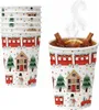 Confortables gobelets en carton de Noël 250ml 8 pièces. Voir les images du produit 2