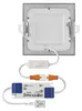 LED podhledové svítidlo NEXXO stříbrné, 12 x 12 cm, 7 W, teplá/neutrální bílá Podgląd zdjęcia produktu