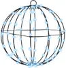 vidaXL Ball mit 192 LEDs 2 pcs Kaltweiß 31,5 x 31,5 x 32 cm Produktbild-Vorschau 3