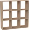 Brüder-Möbel | Würfelregal 3x3 - Bücherregal in Eiche Produktbild-Vorschau 1