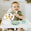 14-delig Silikon Baby-Essenset met Zuignap Productafbeelding-voorbeeld 4