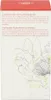 The image shows the side panel of a perfume box with text and a floral illustration. Produktbild-Vorschau