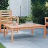 The Living Store Gartentisch 121x82,5x45 cm Massivholz Produktbild-Vorschau 2