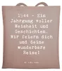 Mr. & Mrs. Panda Shopping Tasche Spruch 1944 Geburtstag - Produktbild-Vorschau 1