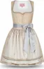 Dirndl Millefoglie 60cm Länge beige 42 Produktbild-Vorschau 7