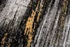 Tapiso Teppich MAYA Modern Schwarz Grau Gelb Schlafzimmer  Produktbild-Vorschau 3