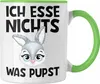 Trendation - Veganer Tasse Geschenk Ich Esse Nichts Was Produktbild-Vorschau 1