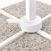 Aluminium-Gartenschirm mit dezentraler Stange für Haus 3x3m Produktbild-Vorschau 5