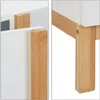 Relaxdays Waschbeckenunterschrank, 2 Fächer, Badschrank MDF Produktbild-Vorschau 7