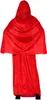 A person wearing a red hooded cloak. Produktbild-Vorschau