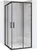 Sprchovací kút REA CITY BLACK 90x90 Náhľad obrázku produktu 1