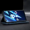 OPPO Realme 6 Hülle, LaimTop Denim Leder Brieftasche Produktbild-Vorschau 4