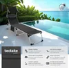 Chaise longue en aluminium Lorella, rembourrée et pliable - Voir les images du produit 2