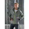 erima Softshell Jacke Funktion Herren L grau melange/green Produktbild-Vorschau 3