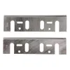 Two metal planer blades are shown side-by-side against a white background. Náhľad obrázku produktu