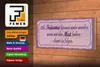 Holzschild Spruch 27x10cm alle Träume können wahr werden Produktbild-Vorschau 4