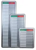 Aluminiowa tablica obecności i nieobecności CombiCraft - 10 Podgląd zdjęcia produktu 4