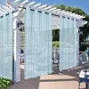 Durchsichtige Outdoor-Vorhänge für Terrasse Wasserdicht Produktbild-Vorschau 1