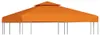 vidaXL Pavillon-Ersatzdach 310 g/m² Orange 3x3 m Produktbild-Vorschau 6