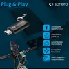 Adaptador USB OTG, conector Micro-USB a USB-C, aluminio/ Vista previa de la imagen del producto 6