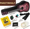 Pyle 1/2 Gitarre, Akustik Gitarre, Kindergitarre inkl. Produktbild-Vorschau 5