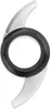 A close-up studio shot of a food processor blade attachment. Produktbild-Vorschau