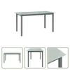 The Living Store Gartentisch Hellgrau 150x90x74 cm Produktbild-Vorschau 6