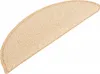 vidaXL Maty na schody 15 szt. Kremowy 65x21x4 cm Podgląd zdjęcia produktu 3