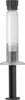 A product shot of a syringe on a white background. Produktbild-Vorschau