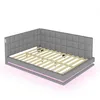 Flieks Lit rembourré 160x200cm avec USB & LED, Lit de jour Voir les images du produit 8