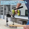 Bohrständer mit Schraubstock – 60mm Bohrtiefe, 43mm Produktbild-Vorschau 8
