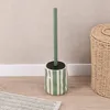 Gestreifte sandstein-wc-bürste - salbeigrün - Tendance Produktbild-Vorschau 3