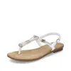Rieker Damen Zehentrenner Sandale Blockabsatz Sandalette Produktbild-Vorschau 32