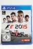 The cover art for the video game F1 2015 for PlayStation 4. Produktbild-Vorschau