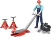 bruder 62100 - Bworld Ensemble de figurines d'atelier - Voir les images du produit 2
