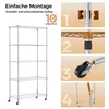 Mondeer Regal Aufbewahrungsregal 5-Stufiges Küchenregal, Produktbild-Vorschau 7