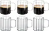 Wilmax geriffelter Thermo-Kaffeebecher 200 ml aus Produktbild-Vorschau 1
