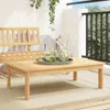 vidaXL Záhradný stôl 100x60x30 cm z masívneho dreva akácie Náhľad obrázku produktu 2