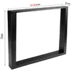 Montixx® 2er Set (1 Paar) Tischkufen& Tischbeine Produktbild-Vorschau 2