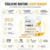 Omega 3 Fischöl 1000 mg EPA DHA 210 Kapseln INSPORT Produktbild-Vorschau 3