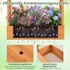 COSTWAY Blumenkasten, Pflanzkasten mit Rankgitter, Produktbild-Vorschau 4