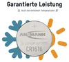 ANSMANN Lithium Knopfzelle CR1616 Produktbild-Vorschau 4