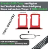 iPHONE 12 MINI SIM KARTEN HALTER TRAY ADAPTER FACH STECKER Produktbild-Vorschau 2