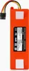 An orange battery pack with a black connector and colored wires. Náhled obrázku produktu